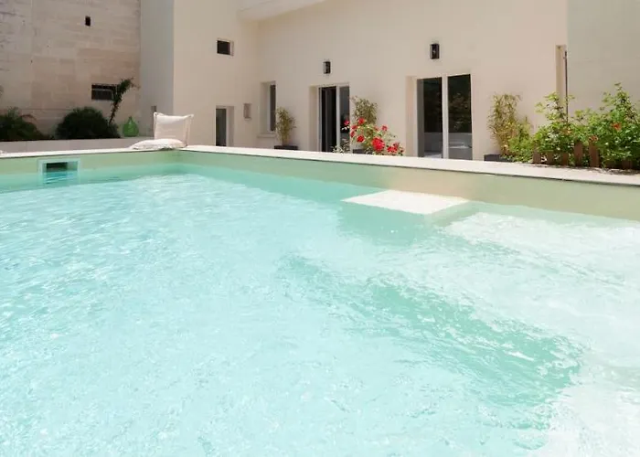 Carlo V - Con Piscina E Giardino Privati לצ'ה