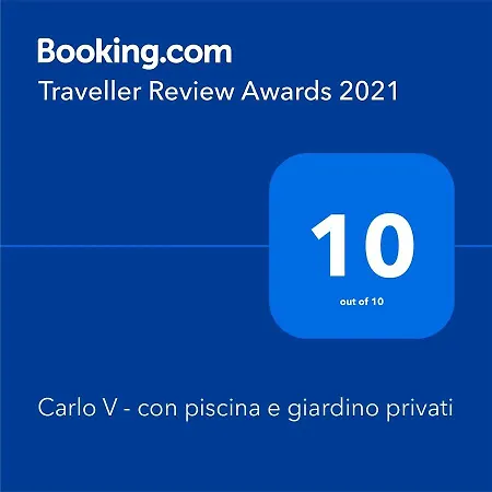 Carlo V - Con Piscina E Giardino Privati *
