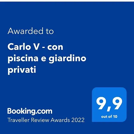 Carlo V - Con Piscina E Giardino Privati Apartment