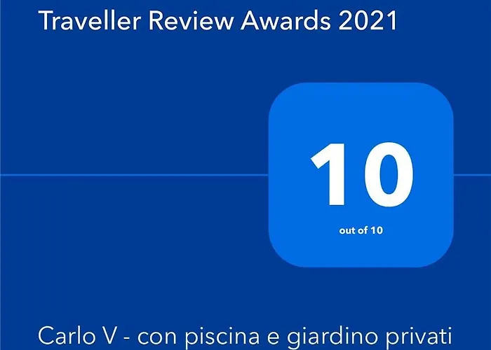 Carlo V - Con Piscina E Giardino Privati *